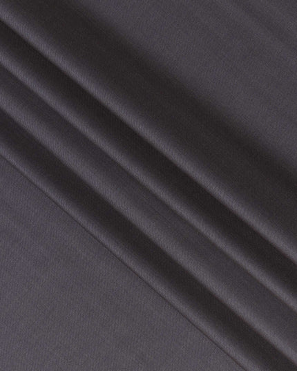 Light Ink Blue Premium Super 130’s Italian All Wool Suiting Fabric, 150 cm Width, 3.75 Mtrs Cut, Made in Italy-D26762