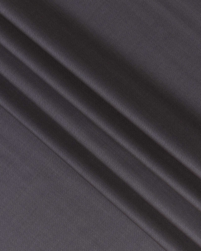 Light Ink Blue Premium Super 130’s Italian All Wool Suiting Fabric, 150 cm Width, 3.75 Mtrs Cut, Made in Italy-D26762
