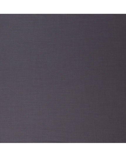 Light Ink Blue Premium Super 130’s Italian All Wool Suiting Fabric, 150 cm Width, 3.75 Mtrs Cut, Made in Italy-D26762