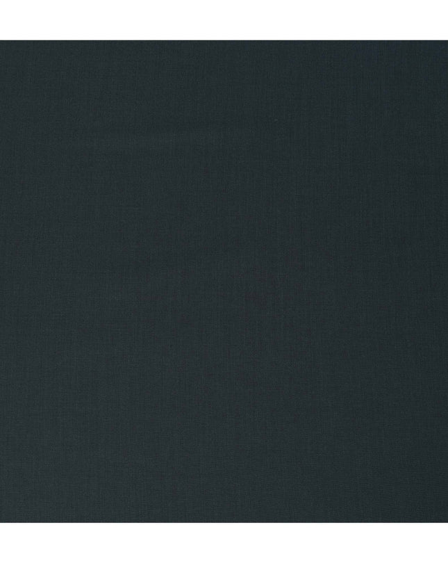 Dark Teal Premium Super 130’s Italian All Wool Suiting Fabric, 150 cm Width, 3.75 Mtrs Cut, Made in Italy-D26764