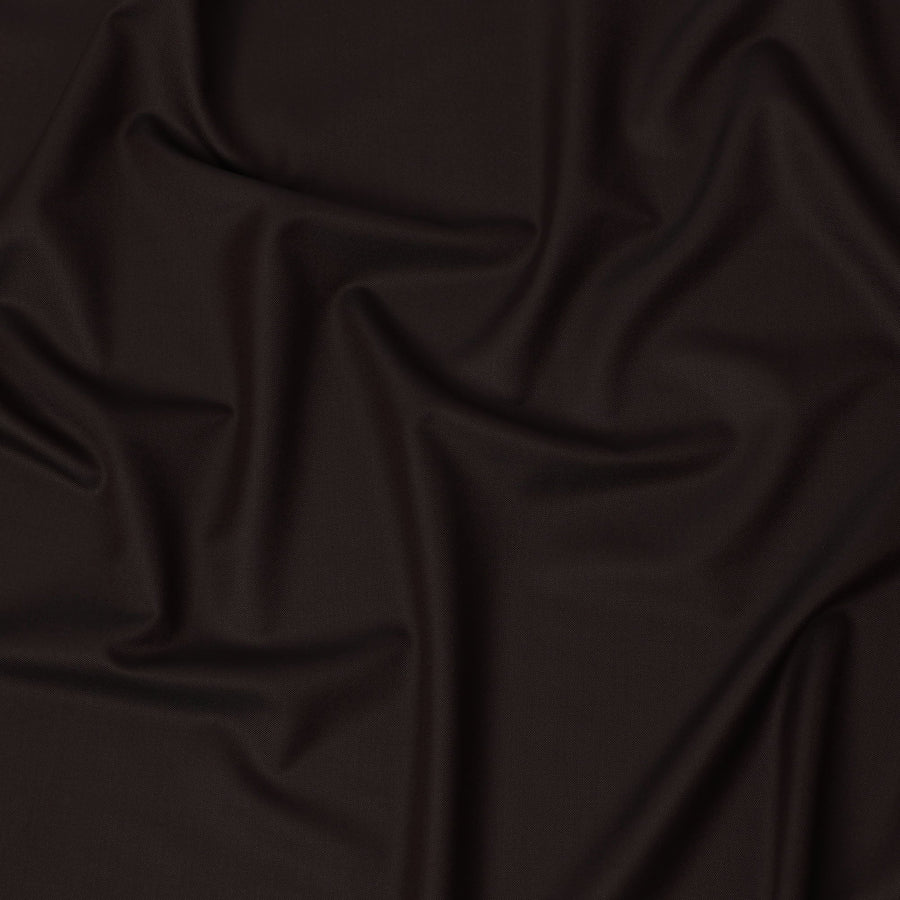 Dark Burgundy Premium Super 130’s Italian All Wool Suiting Fabric, 150 cm Width, 3.75 Mtrs Cut, Made in Italy-D26765