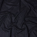 Navy Blue Self Embroidered Tussar Silk Fabric 110cm