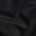 Coal Black English Wool Suiting Fabric Piece