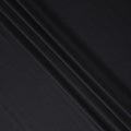Coal Black English Wool Suiting Fabric Piece