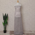 Dove Grey Sequin Tulle Fabric 140cm | Regal Fabrics