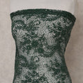 Emerald Green Sequin Tulle Fabric 140cm | Regal Fabrics