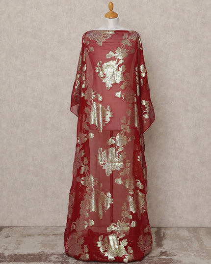 قماش ديراك شيفون حرير صومالي فاخر بلون النعناع مع لوركس معدني - 3.5 متر، عرض 140 سم، صنع في كوريا الجنوبية - D24580