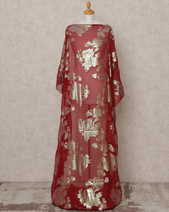 قماش ديراك شيفون حرير صومالي فاخر بلون النعناع مع لوركس معدني - 3.5 متر، عرض 140 سم، صنع في كوريا الجنوبية - D24580