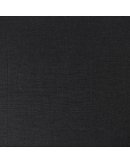 Charcoal Grey Premium Super 130's SCABAL English All Wool Suiting Fabric, Width 150 Cms, 3.50 Mtrs, United Kingdom-D21487