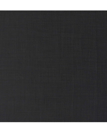 Dark Grey Premium Super 110's SCABAL English All Wool Suiting Fabric, Width 150 Cms, 3.50 Mtrs, United Kingdom-D21488