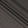 Grey Windowpane Premium Super 110's English All Wool Suiting Fabric by SCABAL, 3.50 Mtrs, Width 150 Cms-D21491