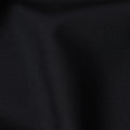 Jet Black Solid Premium Super 130's English All Wool Suiting Fabric by SCABAL, 3.50 Mtrs, Width 150 Cms-D21495