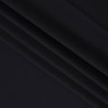 Jet Black Solid Premium Super 130's English All Wool Suiting Fabric by SCABAL, 3.50 Mtrs, Width 150 Cms-D21495