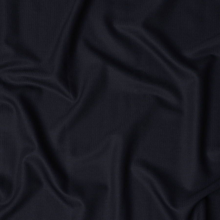 قماش صوف إنجليزي ممتاز من الدرجة الأولى بلون أزرق داكن من شركة SCABAL، 3.50 متر، عرض 150 سم - D21498