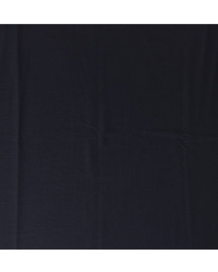 Midnight Blue Premium Super 150's Italian All Wool Suiting Fabric, 150 Cms Width, 3.50 Mtrs by Loro Piana-D21576