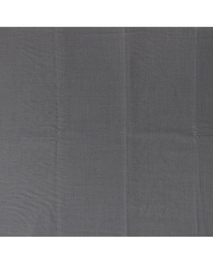 Slate Grey Premium Super 150's Italian All Wool Suiting Fabric, 150 Cms Width, 3.50 Mtrs by Loro Piana-D21579