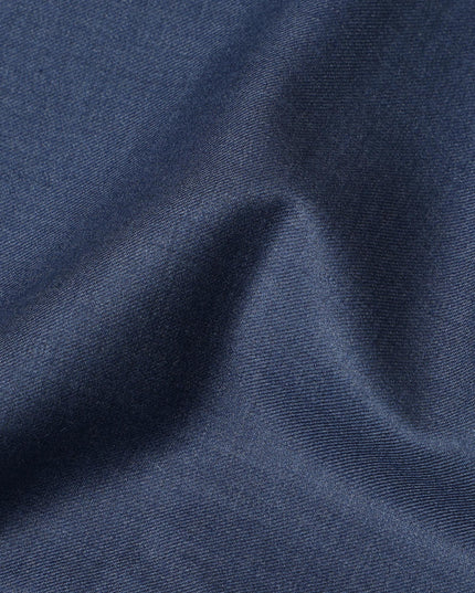 Steel Blue Premium Super 170's Italian All Wool Suiting Fabric, 150 Cms Width, 3.50 Mtrs by Loro Piana-D21581