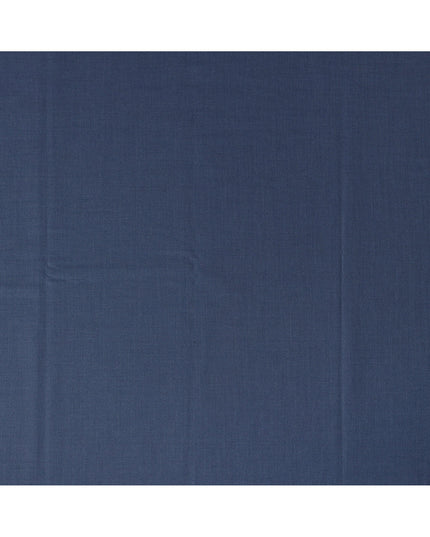 Steel Blue Premium Super 170's Italian All Wool Suiting Fabric, 150 Cms Width, 3.50 Mtrs by Loro Piana-D21581