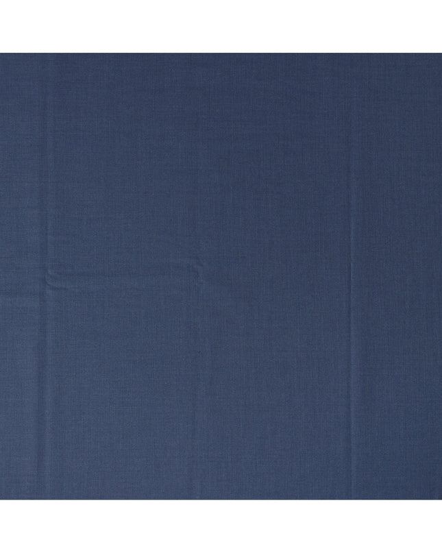 Steel Blue Premium Super 170's Italian All Wool Suiting Fabric, 150 Cms Width, 3.50 Mtrs by Loro Piana-D21581