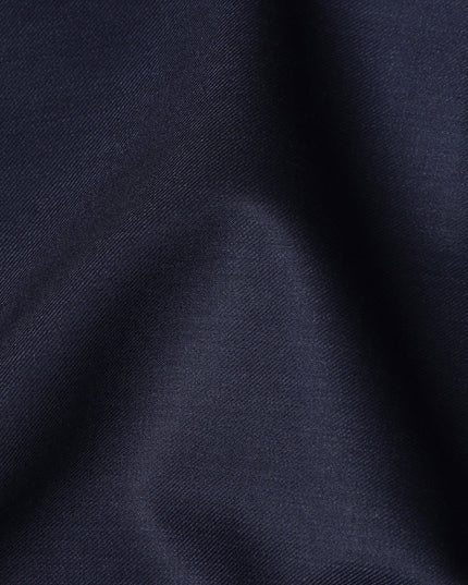 Deep Navy Premium Super 150's Italian All Wool Suiting Fabric, 150 Cms Width, 3.50 Mtrs by Loro Piana-D21584