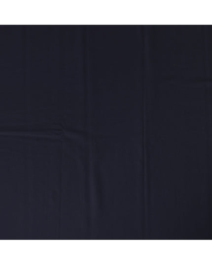 Midnight Navy Premium Super 170's Italian All Wool Suiting Fabric, 150 Cms Width, 3.50 Mtrs by Loro Piana-D21586