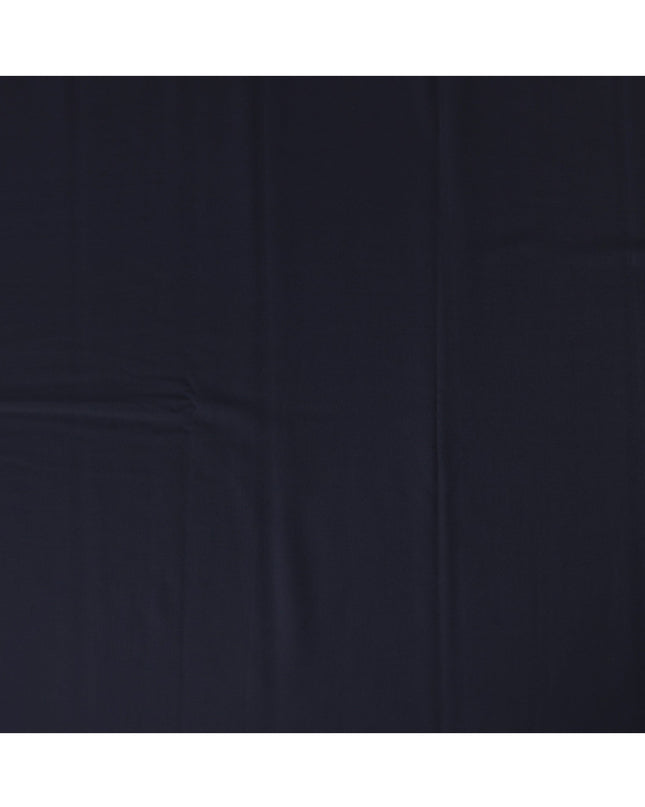 Midnight Navy Premium Super 170's Italian All Wool Suiting Fabric, 150 Cms Width, 3.50 Mtrs by Loro Piana-D21586