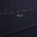 قماش بدلة إيطالي من الصوف الفاخر من Midnight Navy Super 170، عرض 150 سم، 3.50 متر من Loro Piana-D21586