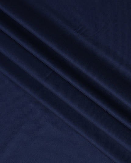 Royal Blue Premium Super 150's Italian All Wool Suiting Fabric, 150 Cms Width, 3.50 Mtrs by Loro Piana-D21590