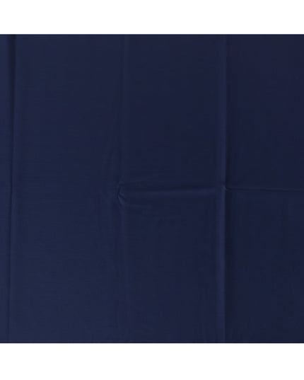 Royal Blue Premium Super 150's Italian All Wool Suiting Fabric, 150 Cms Width, 3.50 Mtrs by Loro Piana-D21590