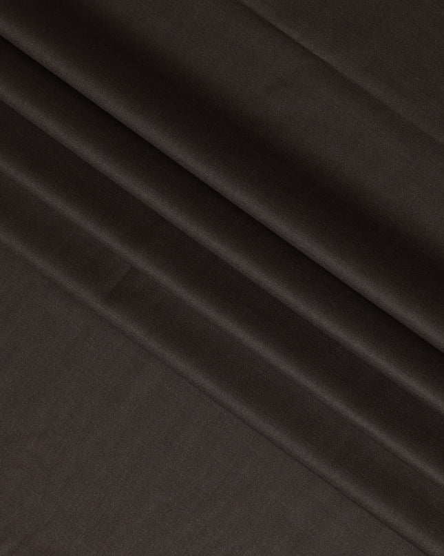 Chestnut Brown Premium Super 150's Italian All Wool Suiting Fabric, 150 Cms Width, 3.50 Mtrs by Loro Piana-D21593