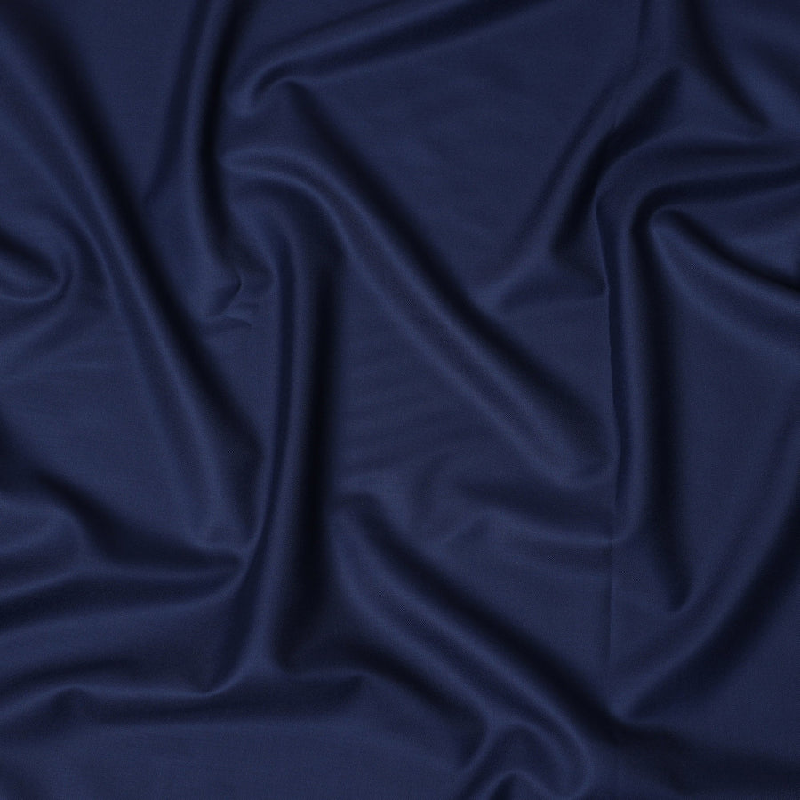 قماش بدلات إيطالي من الصوف الفاخر باللون الأزرق الملكي من فئة Super 170، عرض 150 سم، 3.50 متر من Loro Piana-D21595