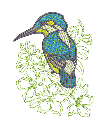 قميص فني - قميص من الكتان الخالص مطرز حسب الطلب مقاس 60 ليا وايت - طائر الفرخ - D21711