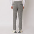 Charcoal Grey Premium Pure Linen Trouser Tailored Fit, Made in UAE-D22001