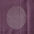 Purple Circular Zari Butta Pure Soft Silk Saree, 5.5 Meters with Blouse Piece, Handwoven from India-D22743
