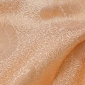 Champagne Beige Self Zari Woven Kanjeevaram Pure Silk Bridal Saree, Traditional Border with Ornamental Pallu, 110 cm Width, Made in India-D22776