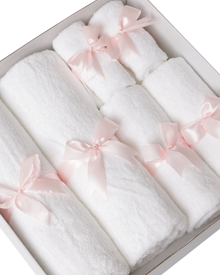 Luxury Hand Towel Top Quality -Box of 8 Pcs-600 GSM Regal Fabrics