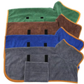 Dog Robe (Velcro) + Waterproof Blanket, Size: XS (4-6 Kg) Regal Fabrics