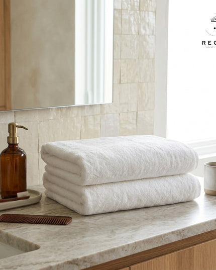 Luxury Hand Towel Hotel Quality -Pack of 4 Pcs-600 GSM Regal Fabrics
