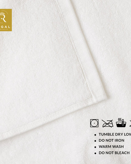 Luxury Bath Sheet Hotel Quality -Pack of 4 Pcs-600 GSM Regal Fabrics