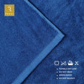Egyptian Bath Sheet Towel-Pack of 4 Pcs-680 GSM Regal Fabrics