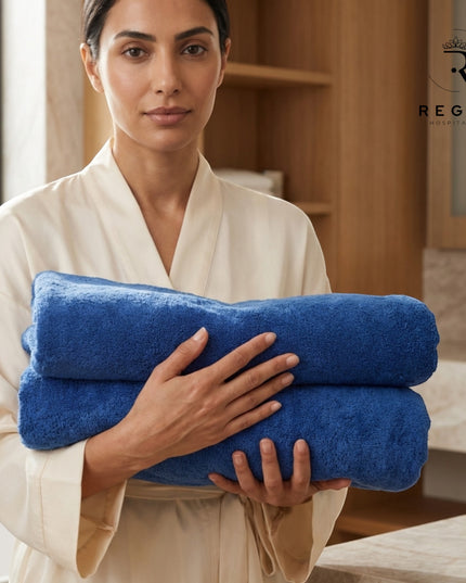 Egyptian Bath Sheet Towel-Pack of 4 Pcs-680 GSM Regal Fabrics