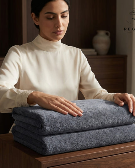 Egyptian Bath Sheet Towel-Pack of 4 Pcs-680 GSM Regal Fabrics