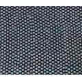 Geometric Aqua Wave Cotton Lawn Fabric - Contemporary Teal & Black Design, 110cm Width-D18768