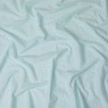 Elegant Cotton Lawn Embroidered Fabric in Cool Mint, 110cm Wide - Available by the Meter from India-D18857