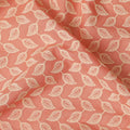 Coral Leaf Motif Embroidered Cotton Lawn Fabric, 110cm Wide - Exclusively by the Meter from India-D18871