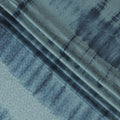 Whispering Palms" Cotton Lawn Fabric, 140cm Wide - Subtle Blue Printed Textile from India-D18878 - Regal Fabrics