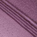 Elegant Mauve Floral Jacquard Crepe Silk Fabric, Luxurious Drape, 110cm Width - Perfect for Dresses & Blouses-D18896 - Regal Fabrics