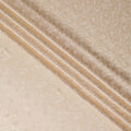 Luxurious Cream Floral Jacquard Crepe Silk Fabric, 110cm Width - Quintessential Choice for Timeless Fashion-D18905