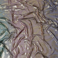 Vintage Mauve Pure Fransawi Silk Chiffon Fabric with Bronze Paisley Elegance, 110cm Width - Traditional Garbasaar, Piece of 2.0 Mtrs-D18644 - Regal Fabrics