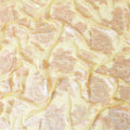 Elegant Golden Floral Embossed Pure Silk Chiffon Garbasaar Fabric, 110 cm Width – Luxurious Textile for High-End Fashion, Piece of 2.0 Mtrs-D18653 - Regal Fabrics